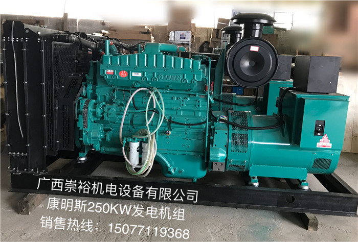康明斯250KW发电机组